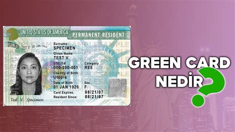 greencard nedir ne işe yarar